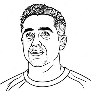 Pagina De Colorat Xavi Desene De Colorat