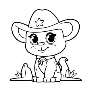 Pagina De Colorat Cu Sheriff Callie 136488-68104