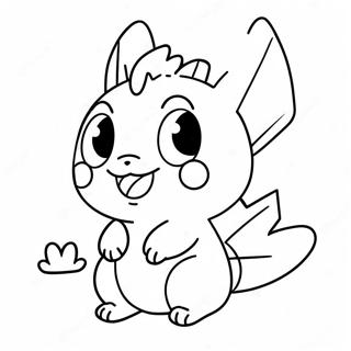 Chibi Pokemon Desene De Colorat