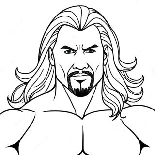 Pagini De Colorat Cu Legendele Wwe 136800 68353