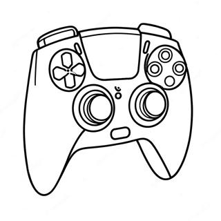 Controler Ps5 Desene De Colorat