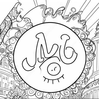 Pagina De Colorat Baseball Vintage Mets 137491-69040