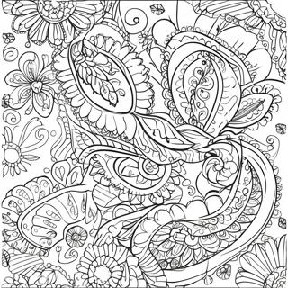 Paisley Desene De Colorat