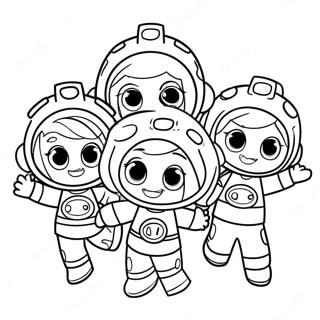 Pagini De Colorat Cu Personajele Echipei Umizoomi 137722-69218