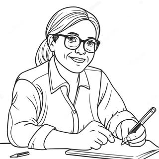 Pagini De Colorat Cu Asistent Social Dedicat In Comunitate 138030 69460