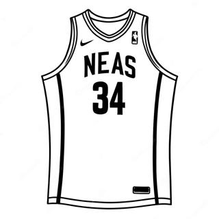 Tricou Nba Desene De Colorat