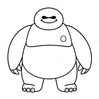 Baymax Pagini de colorat