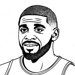 Pagina De Colorat Kyrie Irving 139231-70392