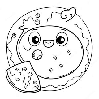 Pagina De Colorat Sarbatoarea Ziua Pi Draguta 139259 70417