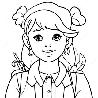 Desen De Colorat Cu Personaj Dragut Picsart Preppy 139718 70776