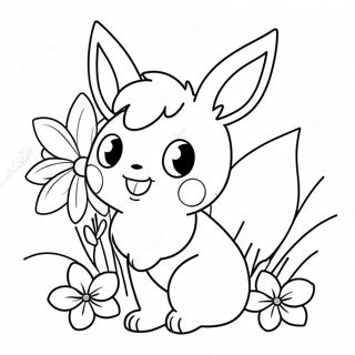 Eevee Desene De Colorat