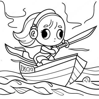 Nami Navigand Pe Mari Pagina De Colorat 15801-3456