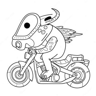 Chopper Transformandu Se Intr Un Monstru Pagina De Colorat 15803-3463