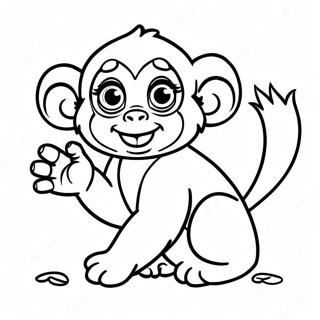 Maimuta Jucausa Pagina De Colorat 17262 3778