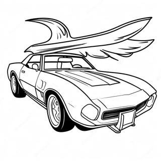 Pagini De Colorat Cu Masini Decapotabile Hot Wheels Elegante 17625 3859