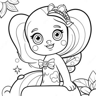 Pagina De Colorat Cu Zana Magica Lisa Frank 19824-4336