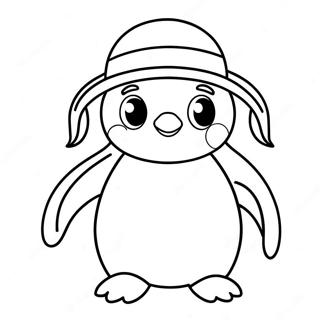 Pinguin Desene De Colorat