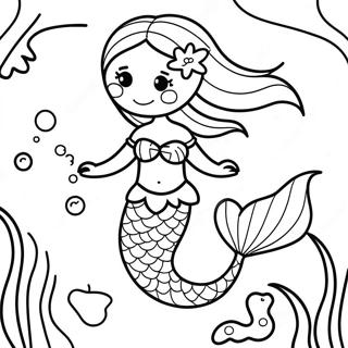 Sirena Desene De Colorat