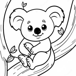 Koala Desene De Colorat