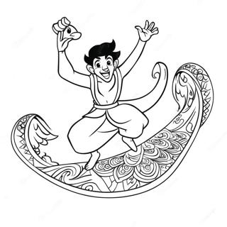 Aladdin Desene De Colorat