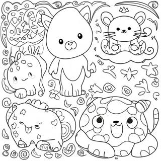 Pagina De Colorat Cu Modele De Animale Jucause 22748-4970