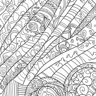 Pagina De Colorat Cu Modele Intinse Indraznete 22749-4975