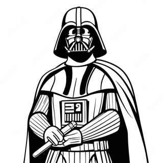 Darth Vader Desene De Colorat