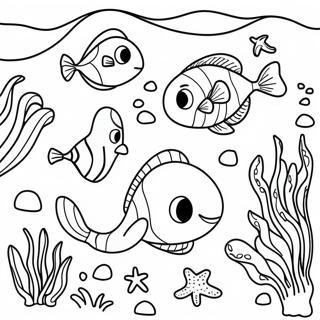 Viata Oceanica Aventuroasa Desen De Colorat 23495 5135