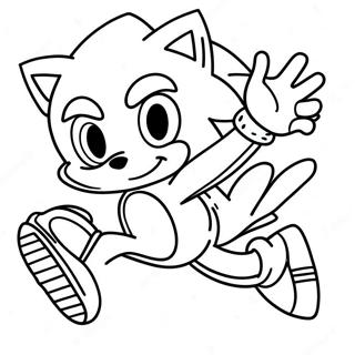 Sonic Exe Pandind Coada Pagina De Colorat 23886 5207
