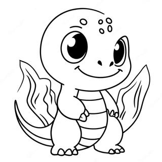 Charmander Dragut Pagina De Colorat 27086-5896