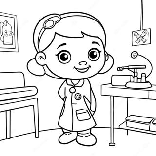 Doc Mcstuffins In Clinica Pagina De Colorat 27295-5938