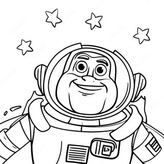 Buzz Lightyear Desene De Colorat