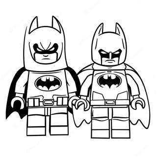 Pagini De Colorat Cu Lego Batman Si Robin 29295-6378