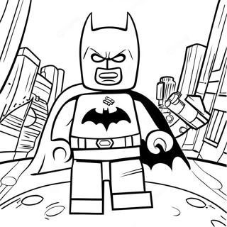 Lego Batman Pagini de colorat