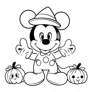 Disney Halloween Desene De Colorat