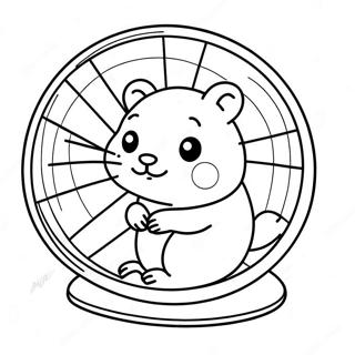 Hamster Desene De Colorat