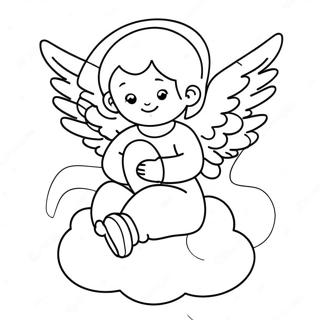 Inger Seren Stand Pe Nor Pagina De Colorat 31825 6945