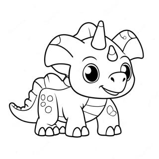 Triceratops Dragut Pagina De Colorat 32284-7034