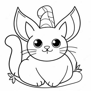 Pagina De Colorat Pisica Neagra Hocus Pocus 32816-7159