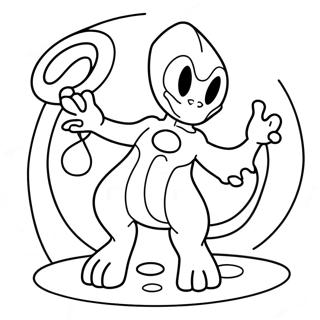 Mewtwo Cu Puteri Psihice Pagina De Colorat 33074-7219