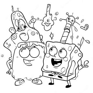 Spongebob Desene De Colorat