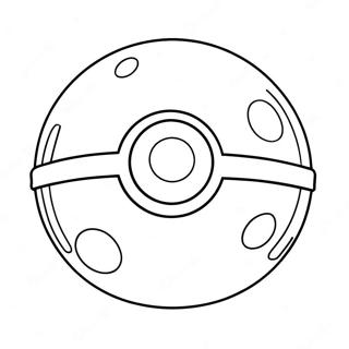 Coloreaza Un Pokeball Clasic 36785-8034