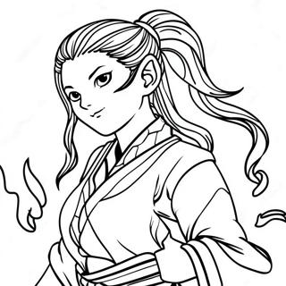 Nezuko Kamado In Forma De Demon Pagina De Colorat 3924-2614