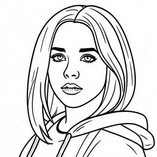 Billie Eilish Desene De Colorat