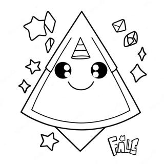 Bill Cipher Din Gravity Falls Pagina De Colorat 42549-9304