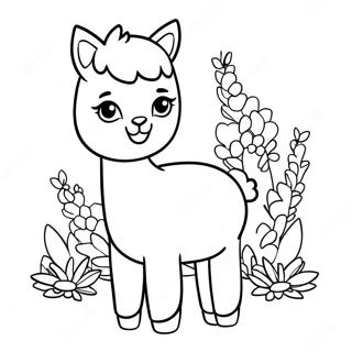 Llama Desene De Colorat