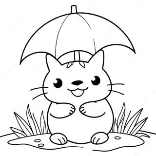 Totoro Desene De Colorat