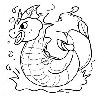 Gyarados Desene De Colorat