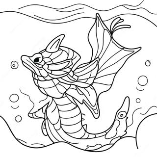 Gyarados Inotand In Ocean Pagina De Colorat 45411-9947