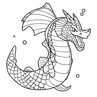 Gyarados Cu Solzi Stralucitori Pagina De Colorat 45412-9950